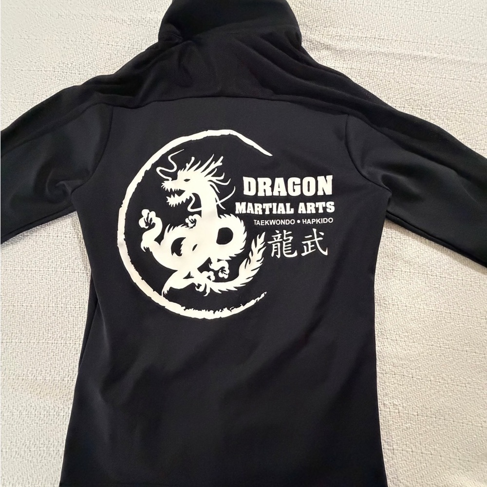 Mooto Taekwondo Stream Line Jacket Color Black/Neon Training Size: XS - Picture 3 of 14